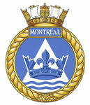 Badge of HMCS Montréal Badge of HMCS Montréal