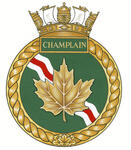 Insigne du NCSM Champlain