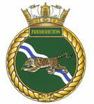 Badge of HMCS Fredericton