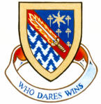 Armoiries brisées de Michael Alan Philip Woodrow, fils d'Alaric John Martin Woodrow Armoiries brisées de Michael Alan Philip Woodrow, fils d'Alaric John Martin Woodrow