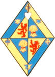 Differenced Arms for Lorna Margaret Guthrie, daughter of Hugh Guthrie
