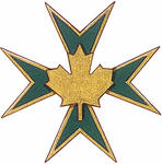 Badge of The Military and Hospitaller Order of Saint Lazarus of Jerusalem in Canada Badge of The Military and Hospitaller Order of Saint Lazarus of Jerusalem in Canada