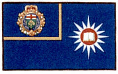 Drapeau des secteurs de la Police provinciale de l'Ontario