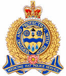 Badge of the Medicine Hat Police Service