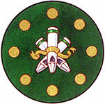 Badge of Patrick Fraser Kenyon Pierrepont Lett