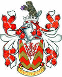 Arms of Kevin John Fram