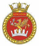 Badge of HMCS Kingston Badge of HMCS Kingston