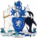 Arms of The Justice Institute of British Columbia
