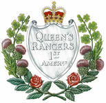 Badge of The Queen's York Rangers (1st American Regiment) (RCAC) Badge of The Queen's York Rangers (1st American Regiment) (RCAC)