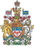 Armoiries de Sa Majesté le Roi du chef du Canada