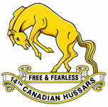 Badge of the 14th Canadian Hussars Badge of the 14th Canadian Hussars