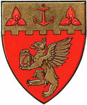 Differenced Arms for Katherine Edith Lisus, daughter of Alan Roy Hudson