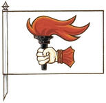 Drapeau de la Brentwood College Association, pour l'usage de la Brentwood College School