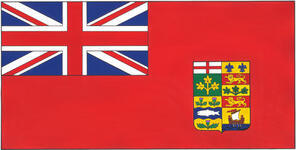 Canadian Red Ensign 1871