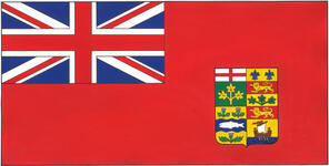 Canadian Red Ensign 1871