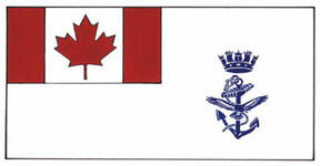 Canadian Naval Jack and Maritime Command Flag Canadian Naval Jack and Maritime Command Flag