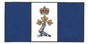 Drapeau du Collège militaire royal de Saint-Jean Drapeau du Collège militaire royal de Saint-Jean
