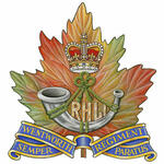 Badge of The Royal Hamilton Light Infantry (Wentworth Regiment)