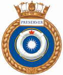 Badge of H.M.C.S. Preserver Badge of H.M.C.S. Preserver