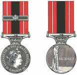 Insignia of The Sacrifice Medal