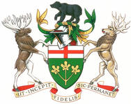 Arms of the Province of Ontario