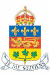 Arms of the Province of Quebec