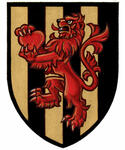Differenced Arms for Dominique Bonnie Ravignat, granddaughter of Gilles Éric Ravignat