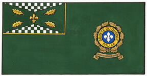 Flag for use by the Division de la protection des personnalités