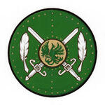 Armoiries brisées de Marita Wallace, fille de Howard Carew Wallace Armoiries brisées de Marita Wallace, fille de Howard Carew Wallace