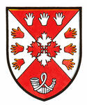 Differenced Arms for David Patrick Anthony Martin, son of Paul Edgar Phillippe Martin