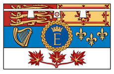 Personal Flag of The Earl of Wessex for use in Canada