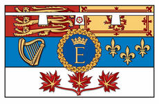 Drapeau personnel du duc d’Édimbourg utilisé au Canada