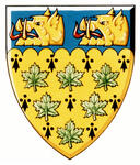 Arms of Walter Reginald Baker