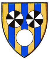 Differenced Arms for Karl-Philippe Clément, son of Claude Clément