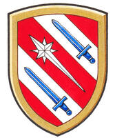 Armoiries brisées d'Olivia Nicole Vance, fille de Jonathan Holbert Vance