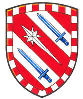 Armoiries brisées de Fiona Mahon Wheelehan, belle-fille de Jonathan Holbert Vance Armoiries brisées de Fiona Mahon Wheelehan, belle-fille de Jonathan Holbert Vance