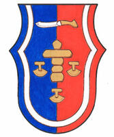 Armoiries brisées de Alaana Papaaq Qaritaq, fille de Nellie Taptaqut Kusugak Armoiries brisées de Alaana Papaaq Qaritaq, fille de Nellie Taptaqut Kusugak