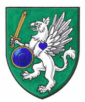 Differenced Arms for Clair London Allbon , daughter of Jeffrey Michael Allbon