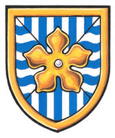 Armoiries brisées d'Évangéline Grace Lothian, enfant de Sophie Robichaud Lothian Armoiries brisées d'Évangéline Grace Lothian, enfant de Sophie Robichaud Lothian