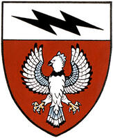 Armoiries brisées d'Edward Piers Anstead, fils de Keith Stuart Anstead Armoiries brisées d'Edward Piers Anstead, fils de Keith Stuart Anstead