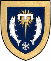 Differenced Arms for Oliver Andrew Gamble, grandchild of William David Sinclair