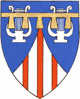 Arms of Henrik Christopher Howard, grandchild of Darlene Sandra Howard