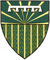 Armoiries brisées de Sophia Julianna Goby, enfant de Benjamin James Goby Armoiries brisées de Sophia Julianna Goby, enfant de Benjamin James Goby