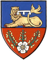 Armoiries brisées d'Alain Joseph Richard Maurice Bigras, enfant de Claude Joseph Daniel Bigras