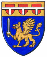 Differenced Arms for Alexa Kennedy Thobo-Carlsen, child of Paul Munro Thobo-Carlsen