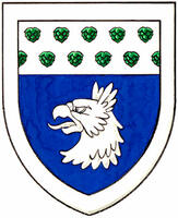Differenced Arms for Taylor William McAuslan, child of Peter Gould McAuslan