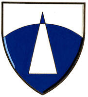 Armoiries brisées d’Anne Alexia Françoise Harrison, enfant de Peter Harrison