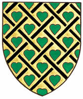 Armoiries brisées de Kristof Yannick Doucet, enfant de Martyne Marie Gisèle Huot Armoiries brisées de Kristof Yannick Doucet, enfant de Martyne Marie Gisèle Huot