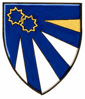 Armoiries brisées de Sama Bianca Homa Anvari, enfant de Mehran Anvari Armoiries brisées de Sama Bianca Homa Anvari, enfant de Mehran Anvari