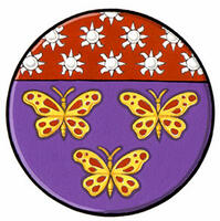 Armoiries brisées de Cindy Carol Webber, enfant d’Adeline Adaa Webber Armoiries brisées de Cindy Carol Webber, enfant d’Adeline Adaa Webber